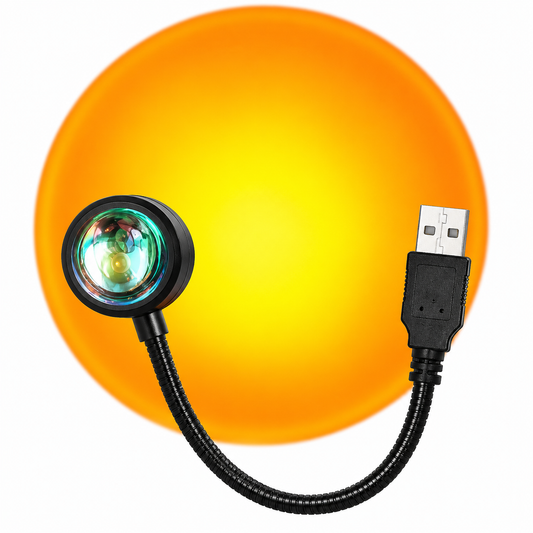 Light Projector Yellow Sunset