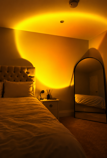 Light Projector Yellow Sunset