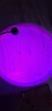 Customer purple light effect